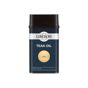 Liberon Teak Oil with UV Filters 500ml Liberon - RockBottom Northampton