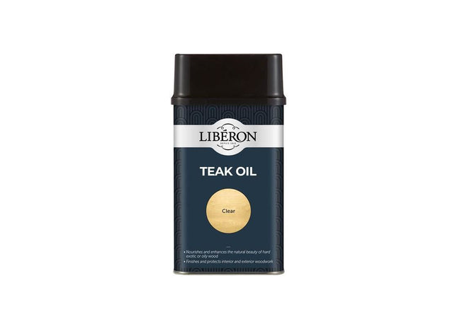 Liberon Teak Oil with UV Filters 500ml Liberon - RockBottom Northampton