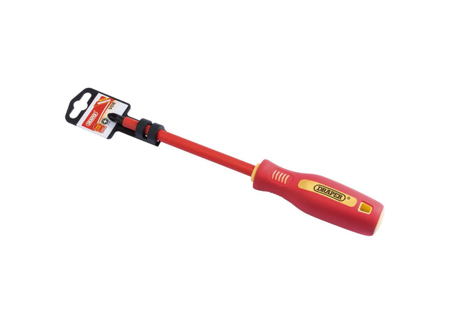 Draper Fully Insulated Soft Grip PZ TYPE Screwdriver, No.3 x 250mm 46535 Draper - Town Tools 
