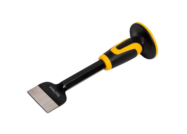 Roughneck Electrician's Flooring Chisel & Grip 279 x 76mm (11 x 3in) 19mm Shank Roughneck - RockBottom Nothampton