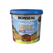 Ronseal Fence Life Plus+ Medium Oak 5 litre Ronseal - RockBottom Nothampton