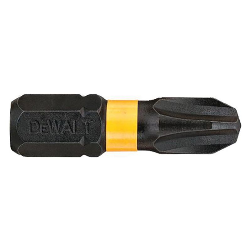 Dewalt Power Tools Impact Torsion Bits PH3 x 25mm (Pack 5) DeWALT Power Tools - RockBottom Northampton