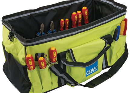 Draper Hi-Vis Tool Bag, 600mm 31085 Draper - Town Tools 