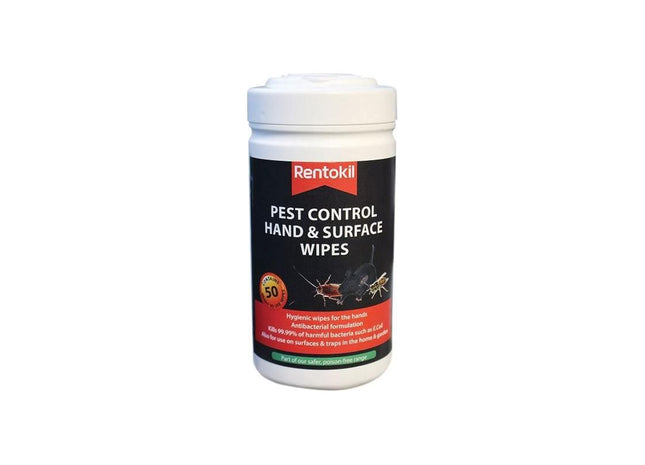 Rentokil Pest Control Hand & Surface Wipes Rentokil - RockBottom Nothampton