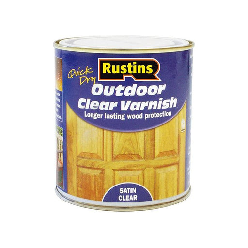 Rustins Exterior Varnish Satin 250ml Rustins - RockBottom Nothampton