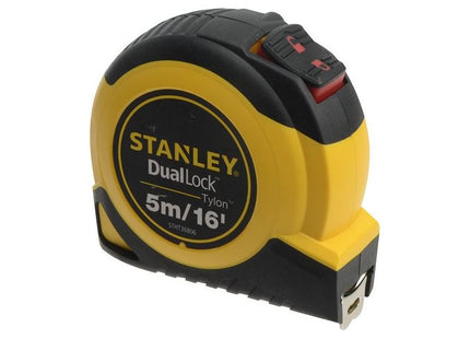 Stanley® Hand Tools DualLock™ Tylon™ Pocket Tape 5m/16ft (Width 19mm) STANLEY® Hand Tools - RockBottom Nothampton