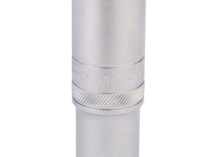 Draper 6 Point Metric Deep Socket, 1/2" Sq. Dr., 20mm 16652 Draper - Town Tools 