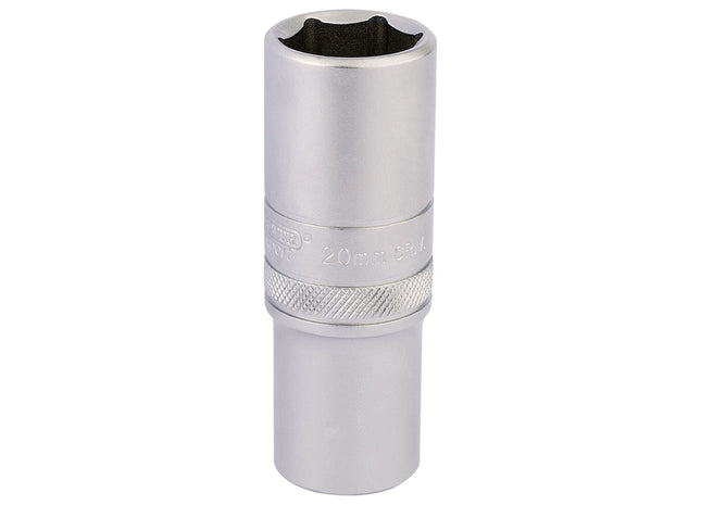Draper 6 Point Metric Deep Socket, 1/2" Sq. Dr., 20mm 16652 Draper - Town Tools 