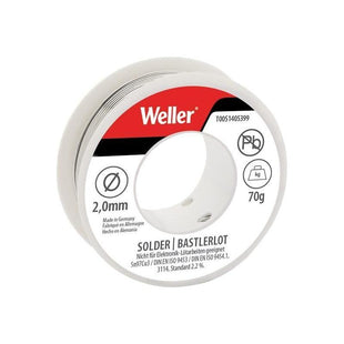 Weller Electronic Lead-Free Solder Sn97Cu3, 2mm 70g Weller - RockBottom Northampton