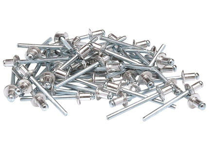 Draper Blind Rivets, 4.8 x 6.4mm (50 Piece) 13557 Draper - Town Tools 