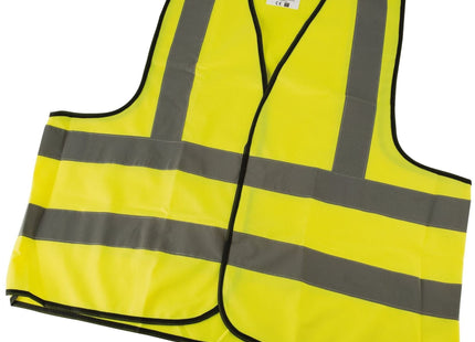 Draper High Visibility Traffic Waistcoat to EN471 Class 2L, Large 73732 Draper - Town Tools 