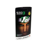 Ledlenser SEO3 LED Headlamp - Green (Test-It Pack) Ledlenser - RockBottom Northampton