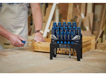 Draper Soft Grip Screwdriver, Hex. Key and Bit Set (44 Piece) 81294 Draper - Town Tools 