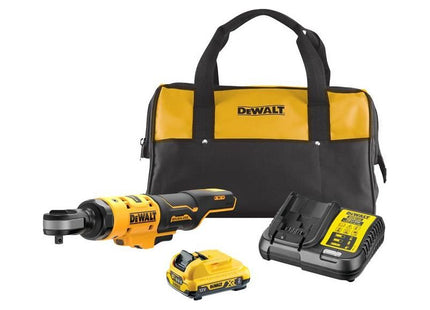 Dewalt Power Tools DCF503D1 XR 3/8in Open Head Ratchet 12V 1 x 2.0Ah Li-ion DeWALT Power Tools - RockBottom Northampton