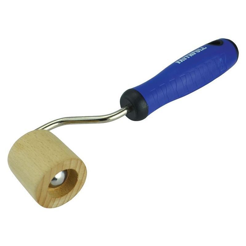 Faithfull Soft Grip Seam Roller - Wooden Faithfull - RockBottom Northampton