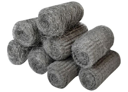Faithfull Steel Wool, Assorted Grades 20g Rolls (Pack 8) Faithfull - RockBottom Northampton