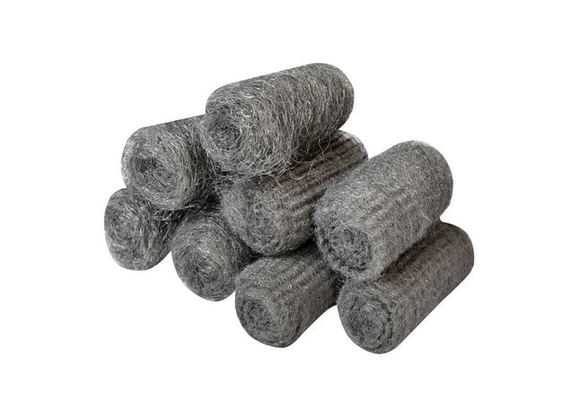 Faithfull Steel Wool, Assorted Grades 20g Rolls (Pack 8) Faithfull - RockBottom Northampton