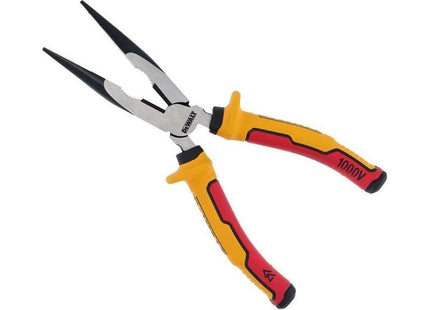 Dewalt VDE Long Nose Pliers 200mm Dewalt - RockBottom Northampton