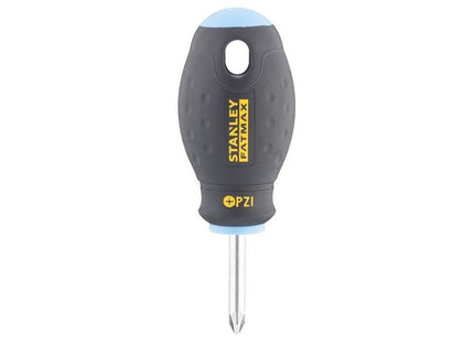 Stanley® Hand Tools FatMax® Stubby Screwdriver Pozidriv Tip PZ1 x 30mm STANLEY® Hand Tools - RockBottom Nothampton