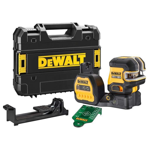 Dewalt Power Tools DCE825NG18 Spot & Cross Green Laser 12/18V Bare Unit DeWALT Power Tools - RockBottom Northampton