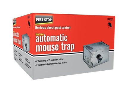 Pest-Stop (Pelsis Group) Automatic Metal Mouse Trap Pest-Stop (Pelsis Group) - RockBottom Nothampton
