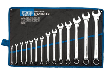 Draper Expert HI-TORQ Metric Combination Spanner Set (14 Piece) Draper - Town Tools 