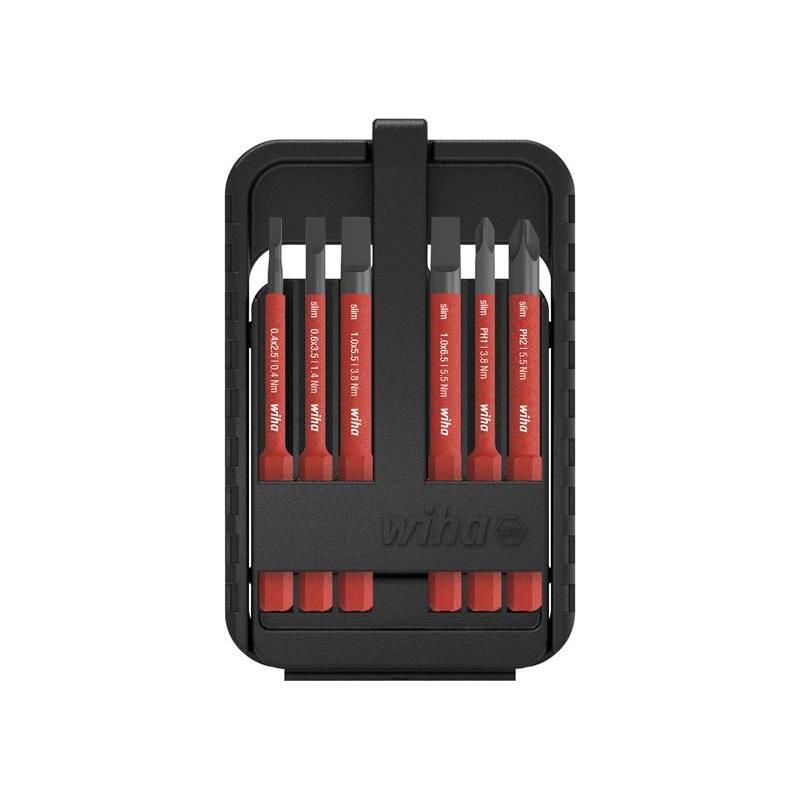 Wiha slimBit electric SL/PH Bit Set, 7 Piece Wiha - RockBottom Northampton