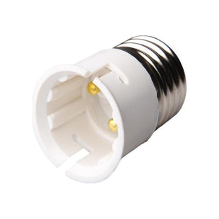 Dencon E27 to B22 Adaptor White Dencon - RockBottom Northampton