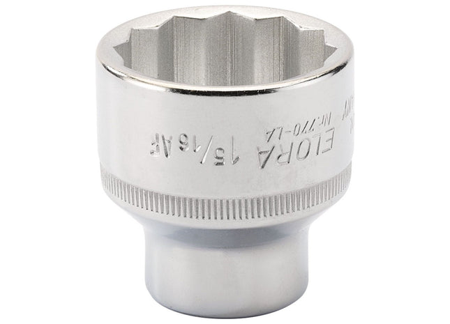 Draper HI-TORQ 1.5/16 12 Point Socket, 1/2" Sq. Dr. (Sold Loose) Draper - Town Tools 