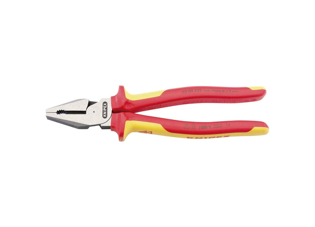 Draper Knipex 02 08 225UKSBE VDE Fully Insulated High Leverage Combination Plier Draper - Town Tools 