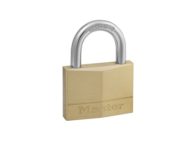 Master Lock Solid Brass 50mm Padlock 5-Pin Master Lock - RockBottom Northampton