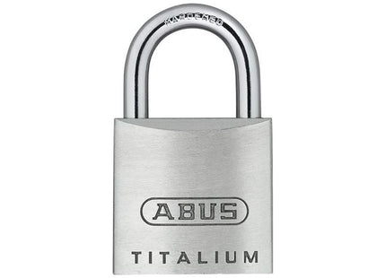 Abus Mechanical 64TI/25mm TITALIUM™ Padlock ABUS Mechanical - RockBottom Northampton 