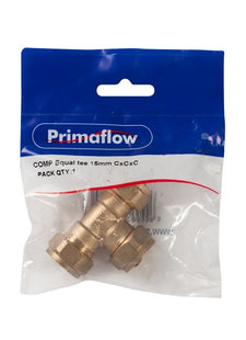 Compression Equal Tee 15mm