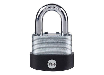 Yale Locks High Security Laminated Steel Padlock 60mm Yale Locks - RockBottom Northampton