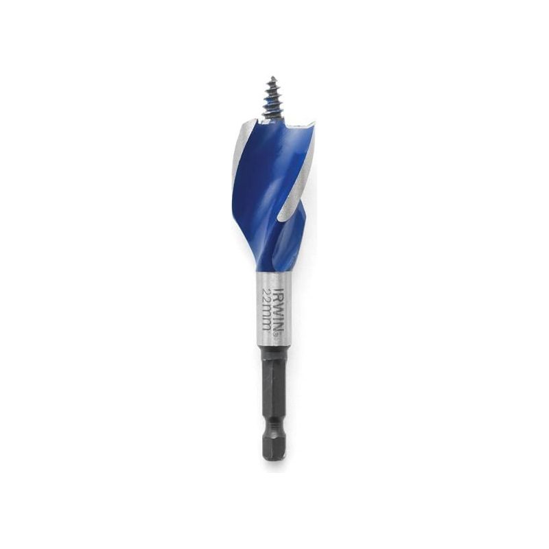 Irwin® Blue Groove 6X Stubby Wood Bit 22 x 100mm IRWIN® - RockBottom Northampton