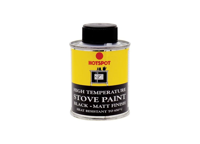 Hotspot Stove Paint Matt Black 100ml Hotspot - RockBottom Northampton