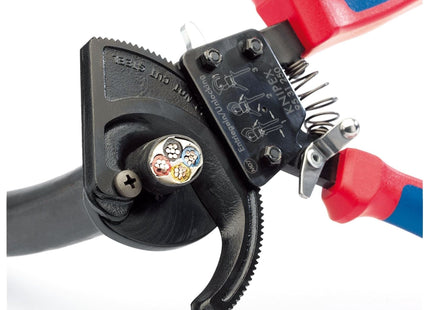 Draper Knipex 95 31 250 Ratchet Action Cable Cutter, 250mm 18555 Draper - Town Tools 