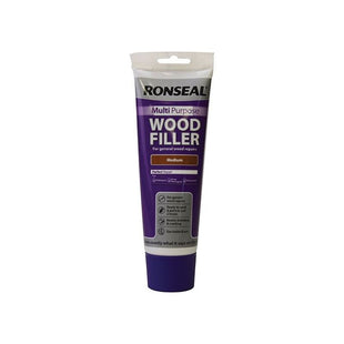 Ronseal Multipurpose Wood Filler Tube Medium 325g Ronseal - RockBottom Nothampton