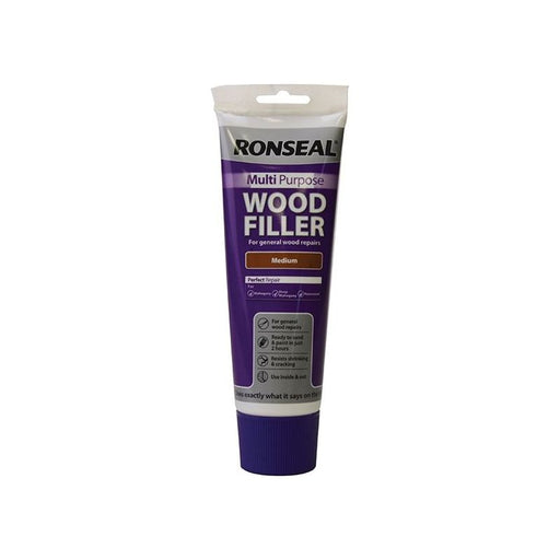 Ronseal Multipurpose Wood Filler Tube Medium 325g Ronseal - RockBottom Nothampton