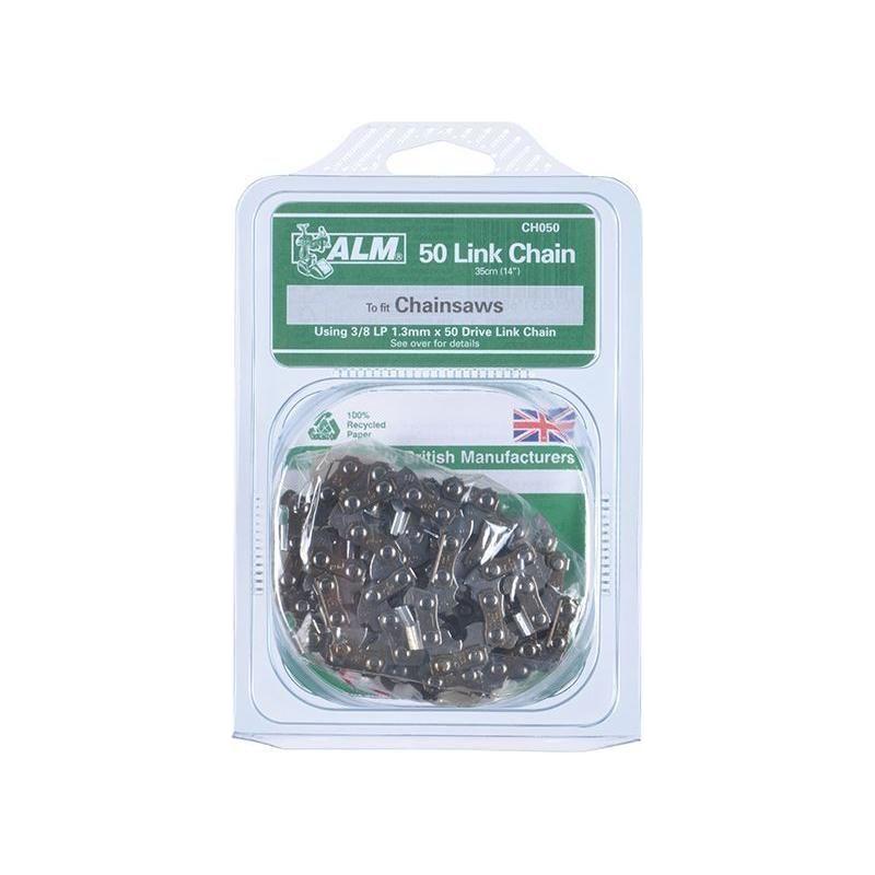 Alm Manufacturing CH050 Chainsaw Chain 3/8in x 50 links 1.3mm - Fits 35cm Bars ALM Manufacturing - RockBottom Northampton 