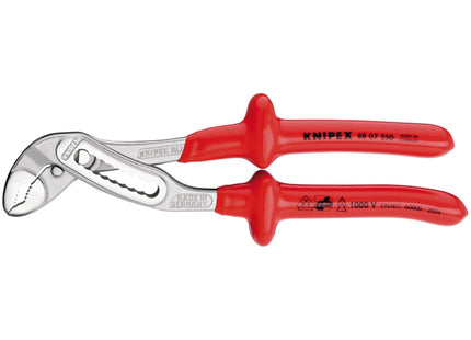 Draper Knipex Alligator 88 07 250 Fully Insulated Waterpump Pliers, 250mm Draper - Town Tools 