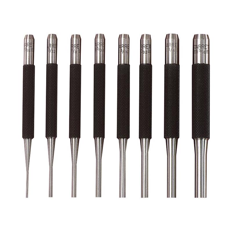 Starrett S565PC Pin Punch Set 8 Piece Starrett - RockBottom Nothampton