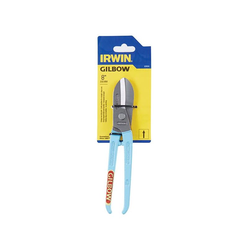 Irwin Gilbow G245 Straight Tin Snips 200mm (8in) IRWIN Gilbow - RockBottom Northampton