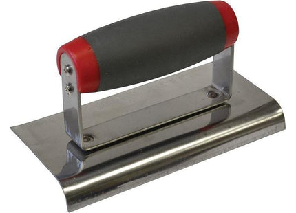 Faithfull Edging Trowel Soft Grip Handle 6 x 3in Faithfull - RockBottom Northampton