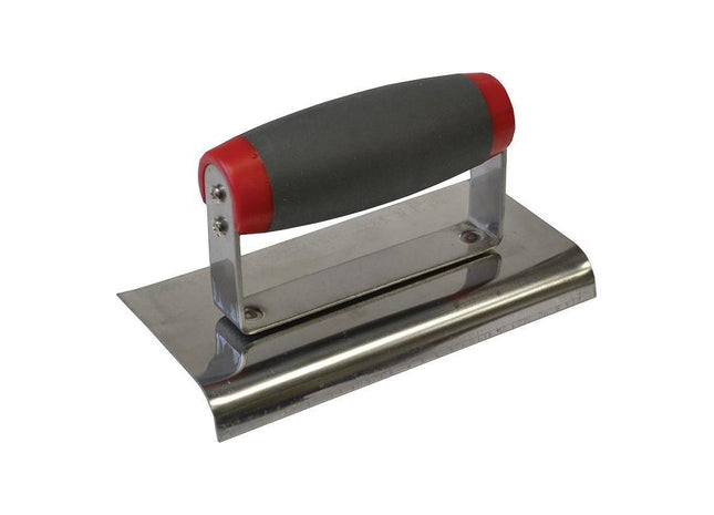Faithfull Edging Trowel Soft Grip Handle 6 x 3in Faithfull - RockBottom Northampton