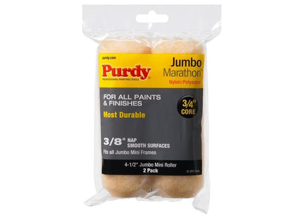 Purdy® Marathon™ Jumbo Mini Roller Sleeve 114 x 19mm (4.1/2 x 3/4in) (Pack 2) Purdy® - RockBottom Nothampton