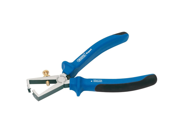 Draper Heavy Duty Soft Grip Wire Stripping Pliers, 150mm 68894 Draper - Town Tools 