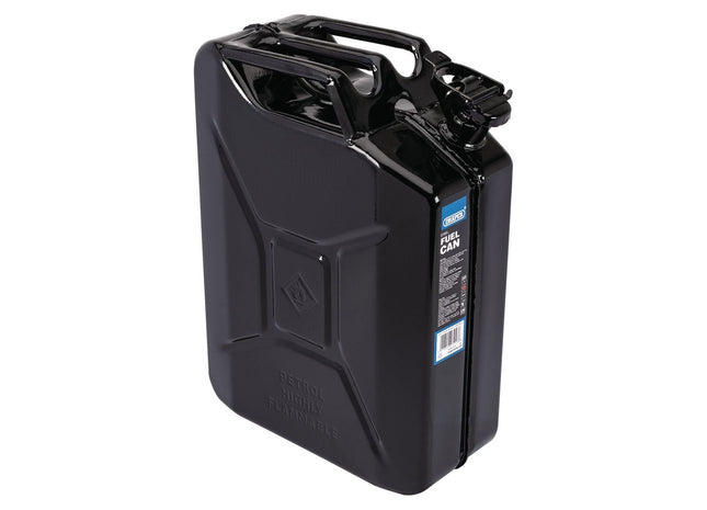 Draper Steel Fuel Can, 20L, Black 07257 Draper - Town Tools 