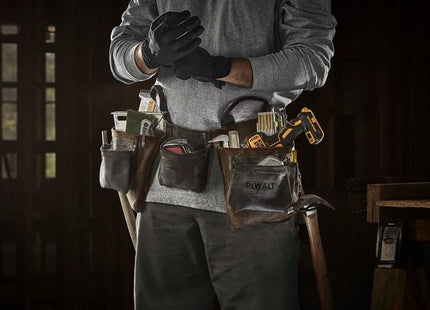 Dewalt Power Tools DWST50112 Pro Leather Tool Apron DeWALT Power Tools - RockBottom Northampton