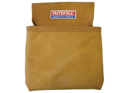 Faithfull Nail Pouch - Single Pocket Faithfull - RockBottom Northampton